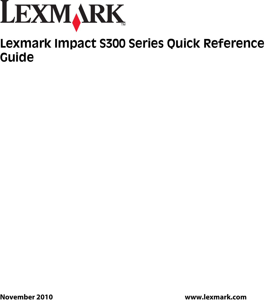 lexmark impact s301 printer driver for mac